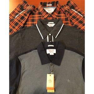 New-Owned Penguin Shirt Bundle-Large